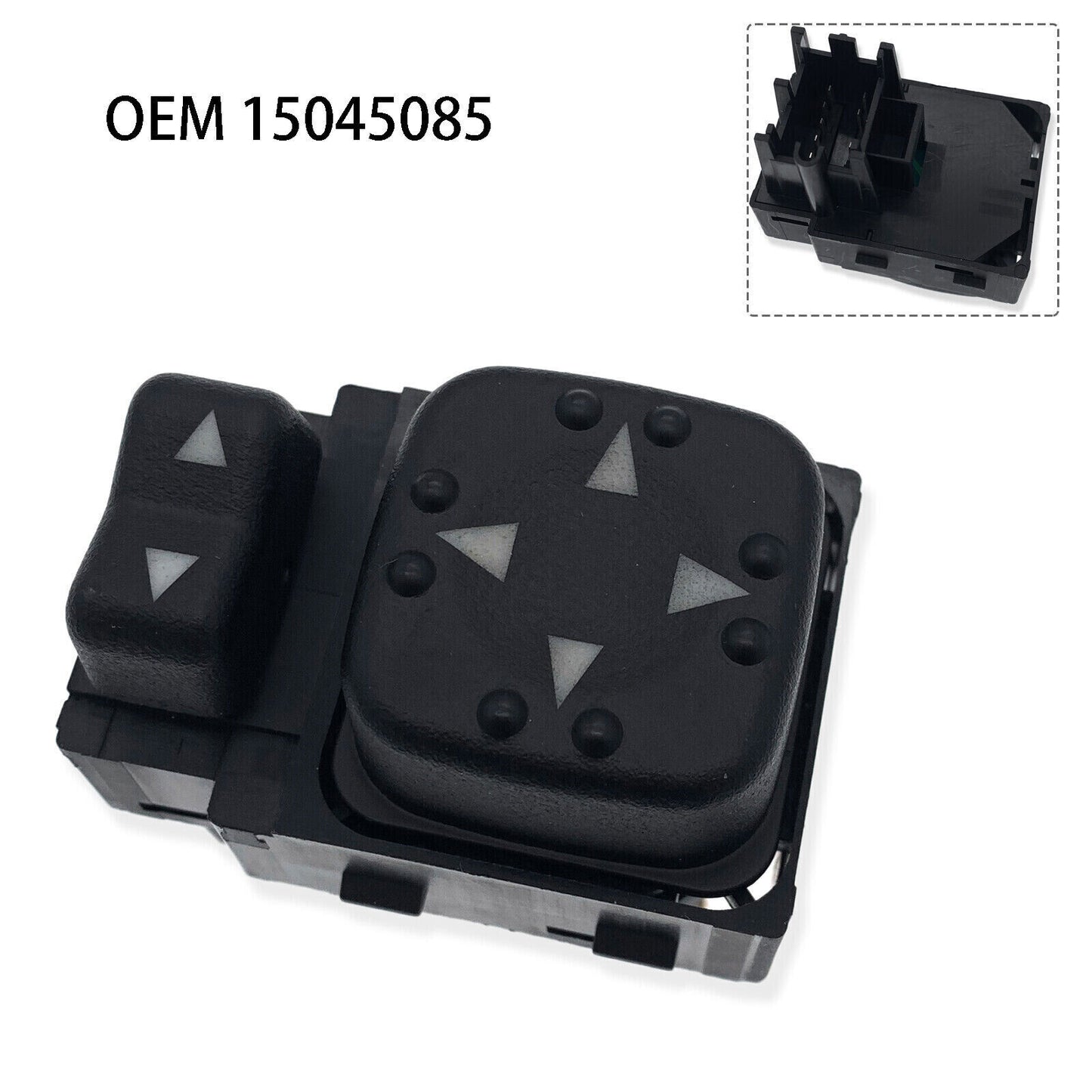 for Chevy Silverado 1500 2500 3500 for GMC for Sierra Mirror Power Switch 15045085 Left