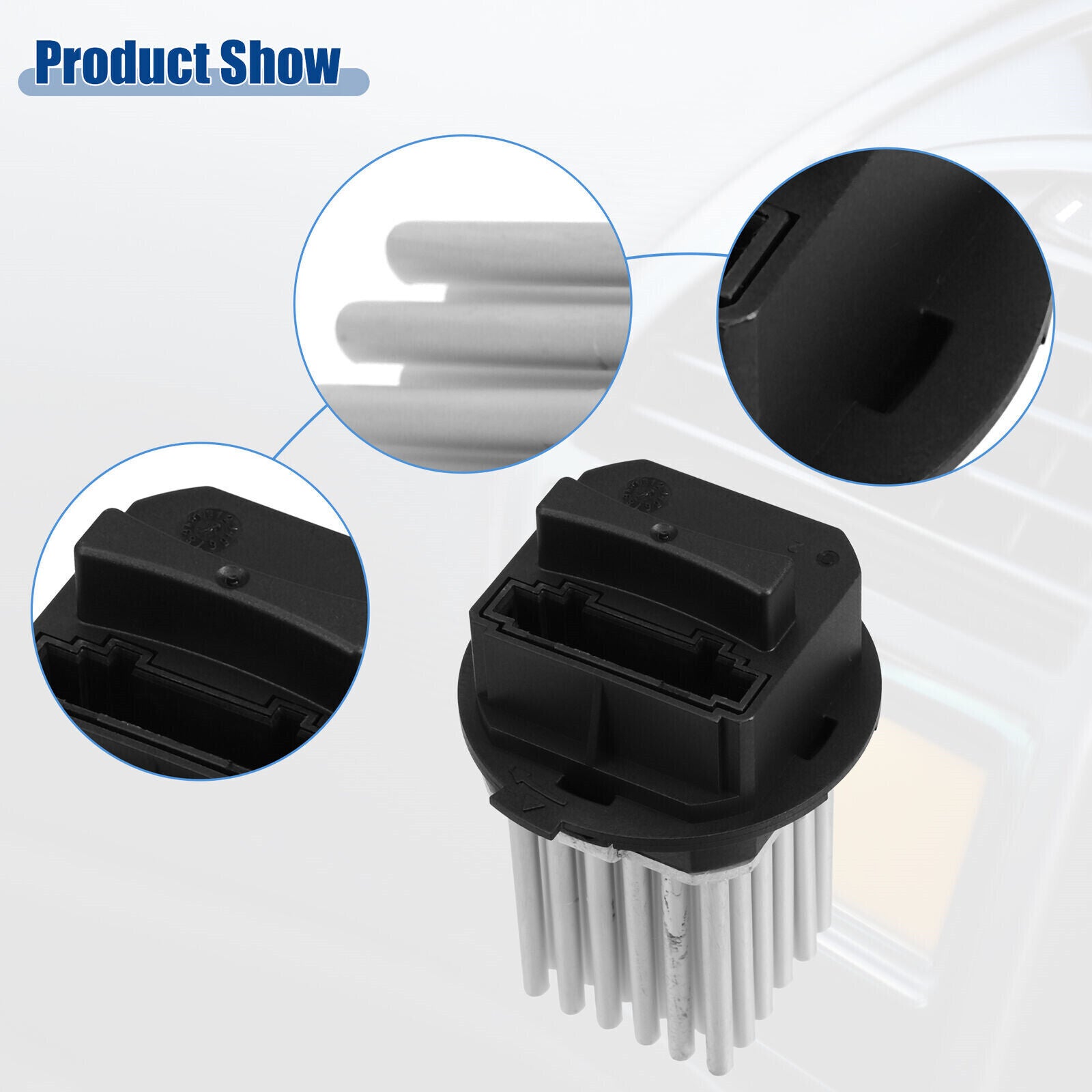 30767040 HVAC Blower Motor Resistor Heater Fit for Volvo XC60 2010-2017 Black