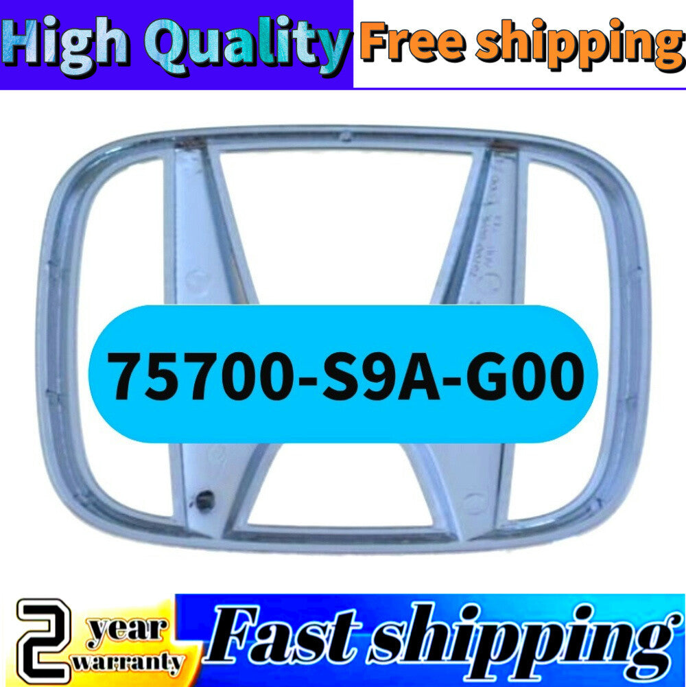 new front grille badge 75700-S9A-G00, suitable for Honda Accord 2003-2007.
