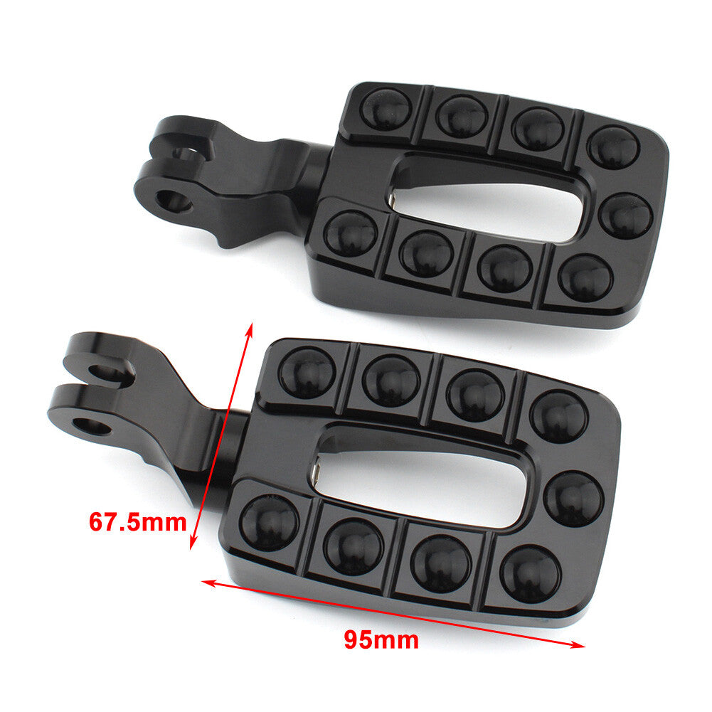 2¢ª Vordere Fu?raste Fu?rastenpedal rutschfest f¨¹r Speedmaster Thunderbird Storm