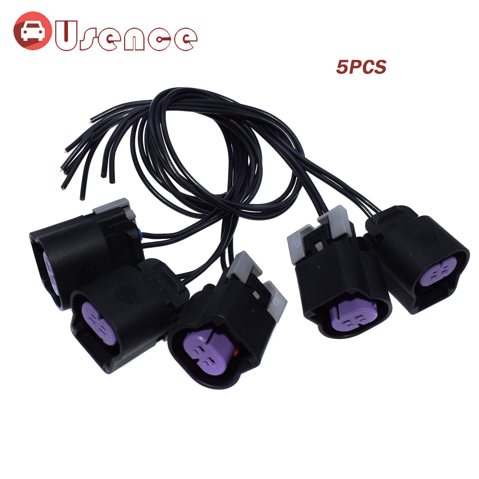 5X Knock Sensor Connector Pigtail Harness 2 Wire 13580877 for Chevrolet Equinox