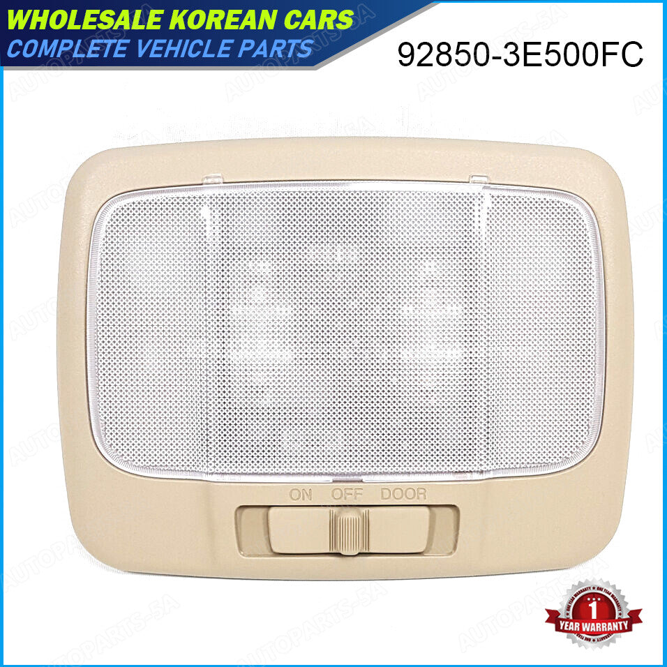 928503E500FC Center Cabin Light, Assy Beige, for Kia Sorento 2006-2009