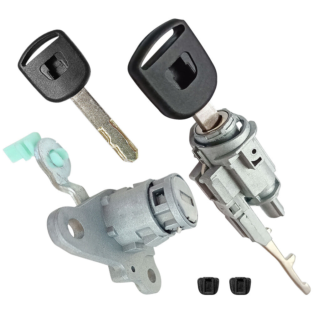 Ignition Switch Door Lock Cylinder Set for Honda Fit 2004 2005 2006 2007 2008