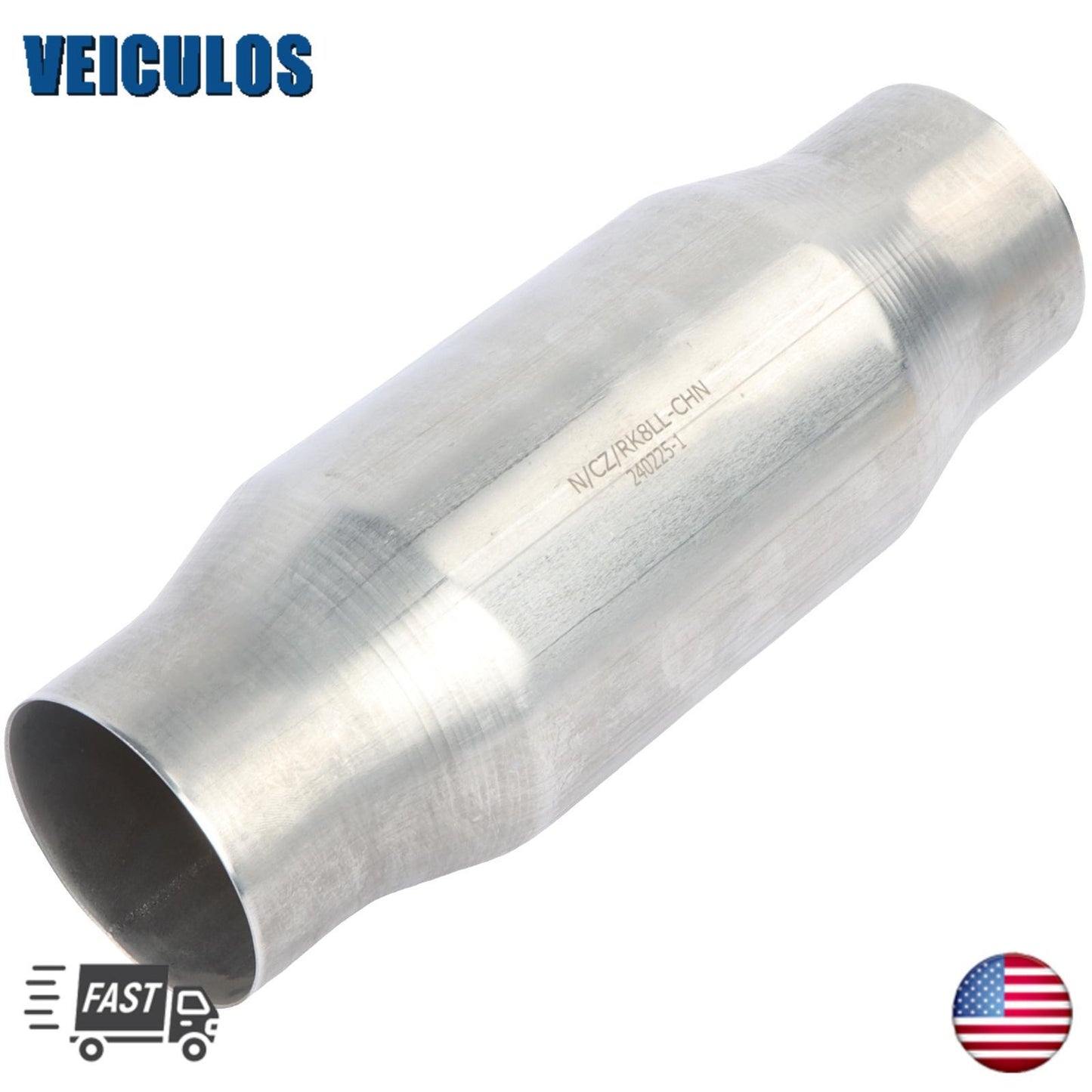 For 3 Inlet/Outlet Catalytic Converter Universal-Fit EPA Approved 11 Long