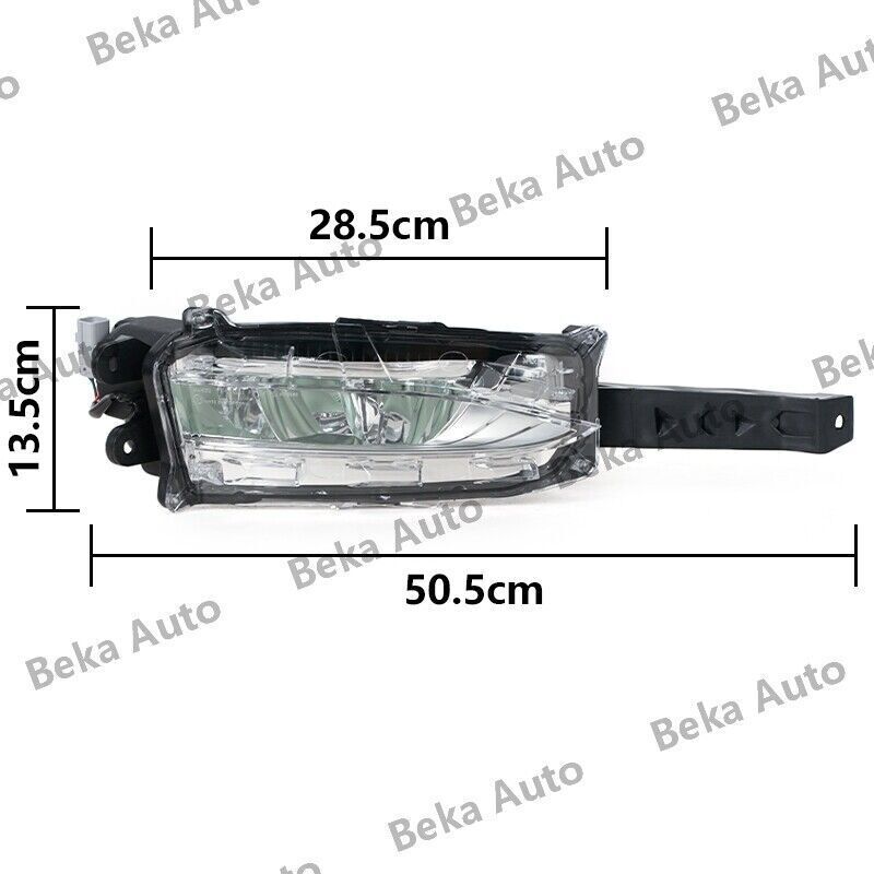 Right for Lexus NX200T NX300 2015 2016 2017 Front Bumper Fog Lights Headlights