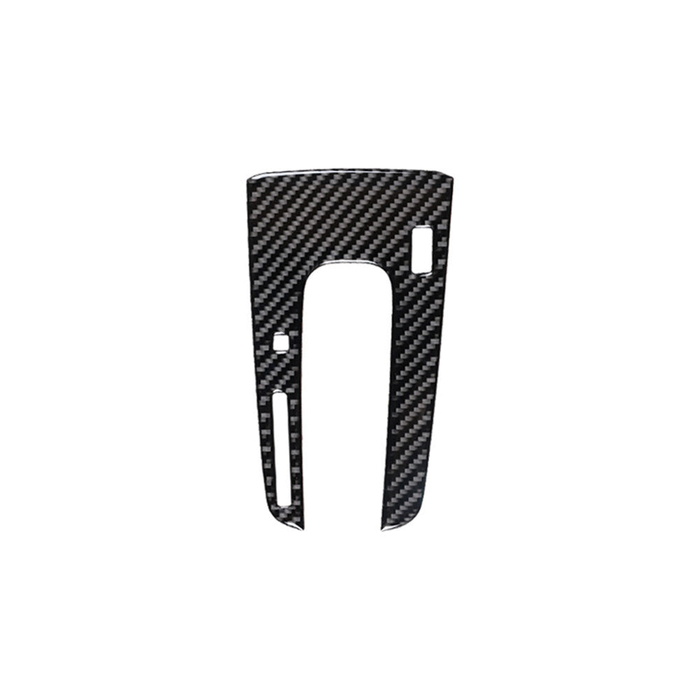 Carbon Fiber Interior Gear Shifter Panel Cover Trim for Honda CR-V 2017-2021
