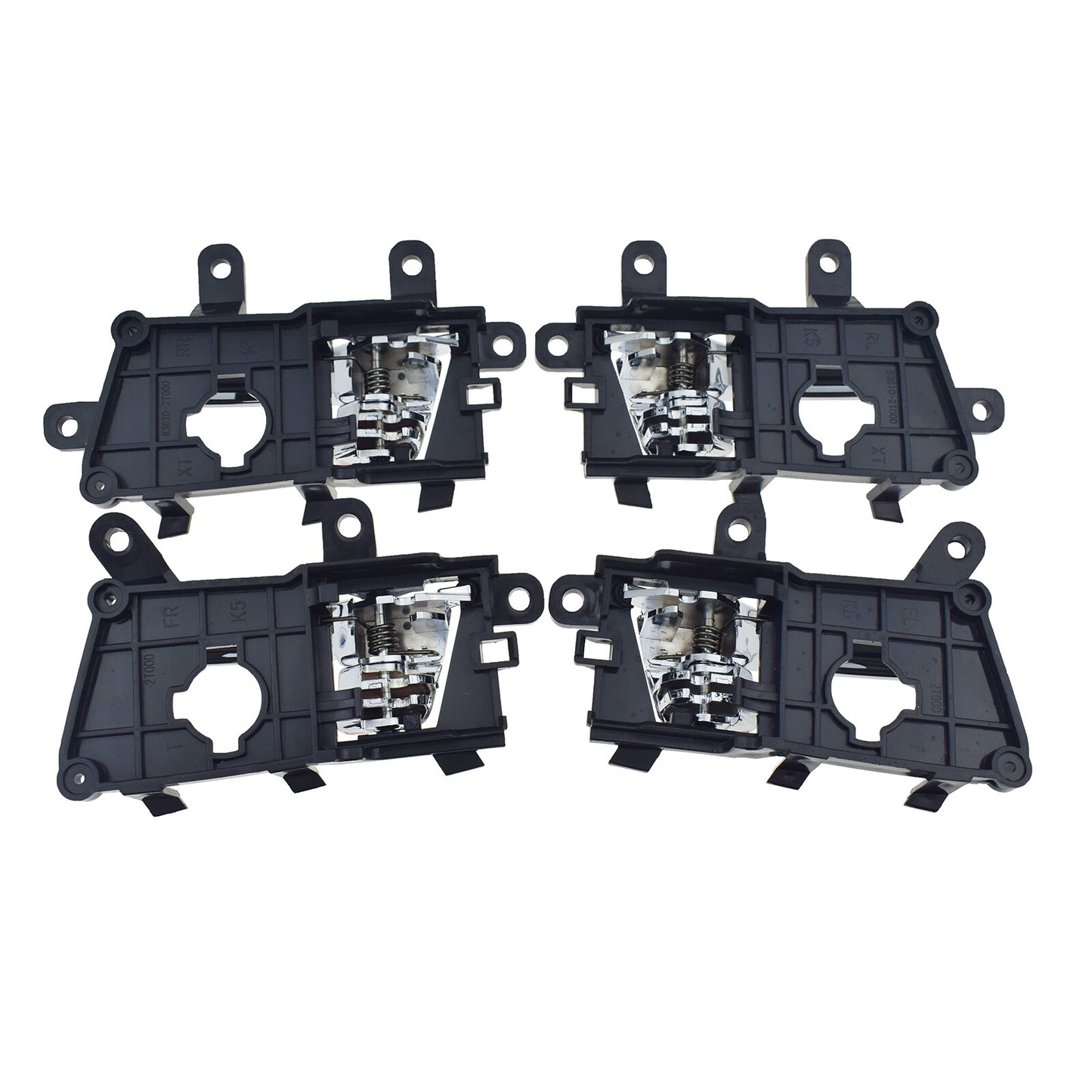 4Pcs Interior Door Handles Front Rear Left  Right for Kia Optima 2011 to 2013