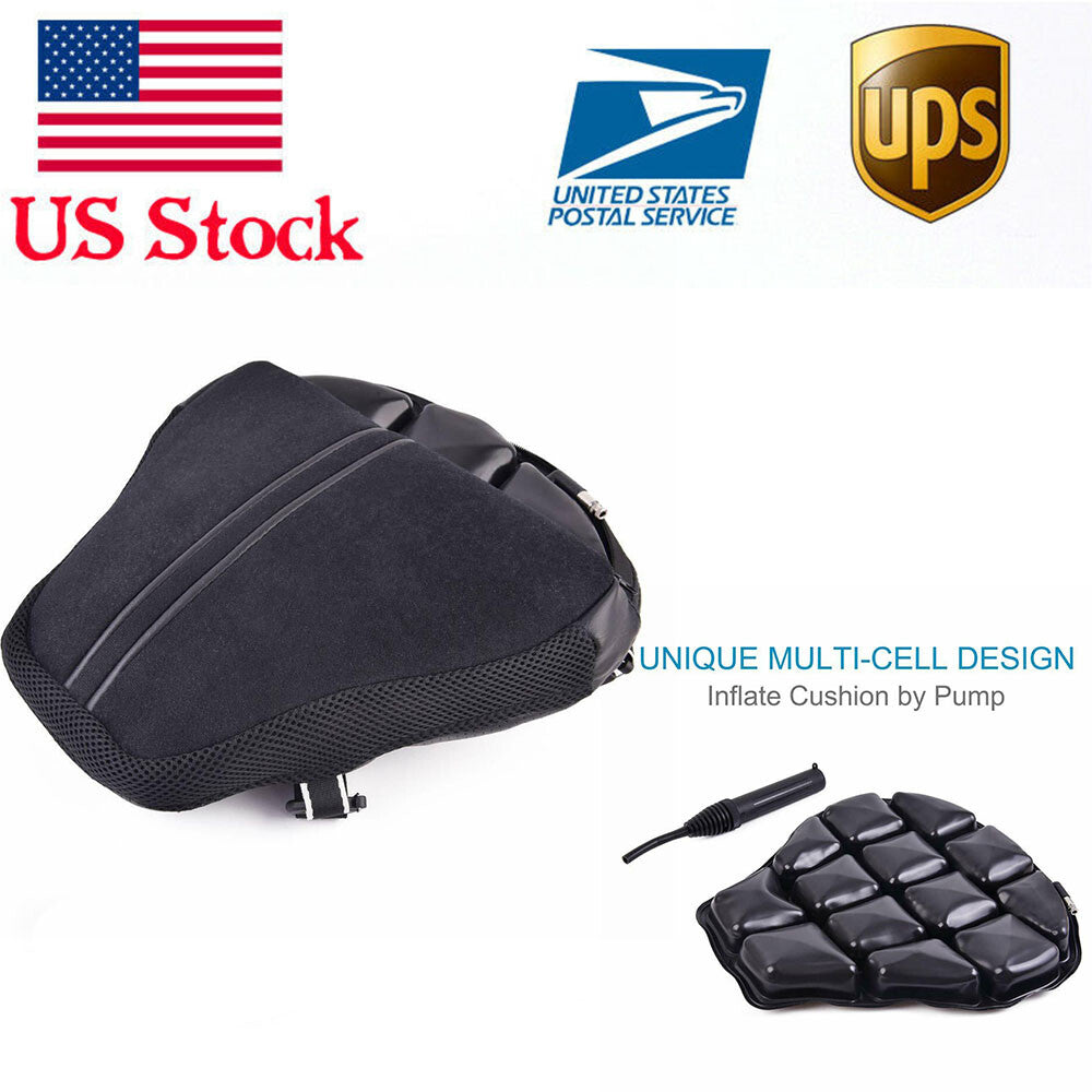 US Motorcycle Air for Seat Cushion Pad 11.5x12 Replace Cruiser Pressure Relief M