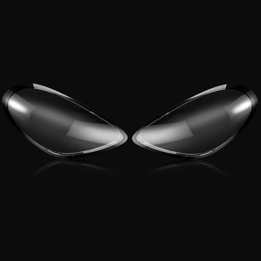 Pair Headlight Lens Replacement Cover For 2014-2016 for Porsche Cayman 981