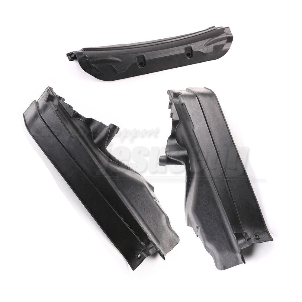 3Pcs Engine Upper Compartment Partition Bulkhead Panel Kit for BMW X5 X6 E70 E71