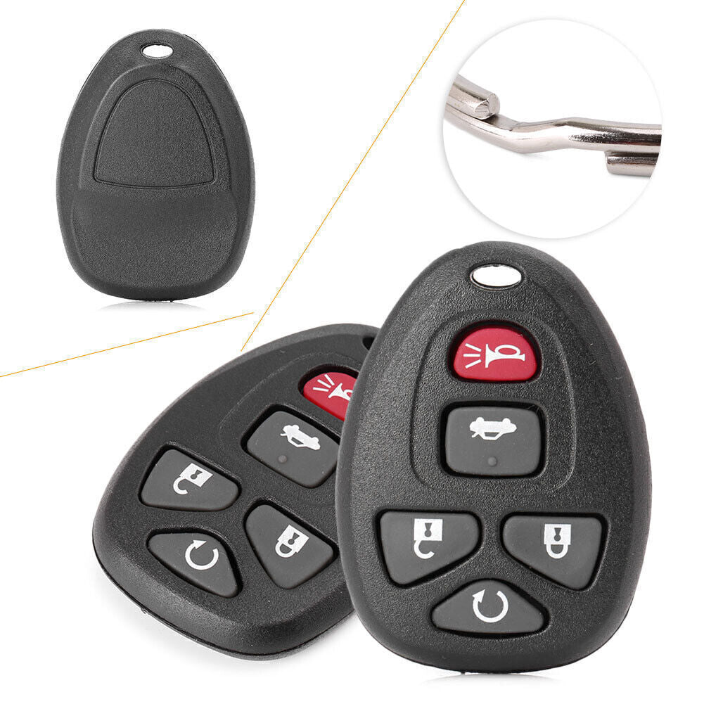 Remote Key Keyless 5 Btns for Malibu Cobalt G5 LaCrosse 22733524 KOBGT04A Pair