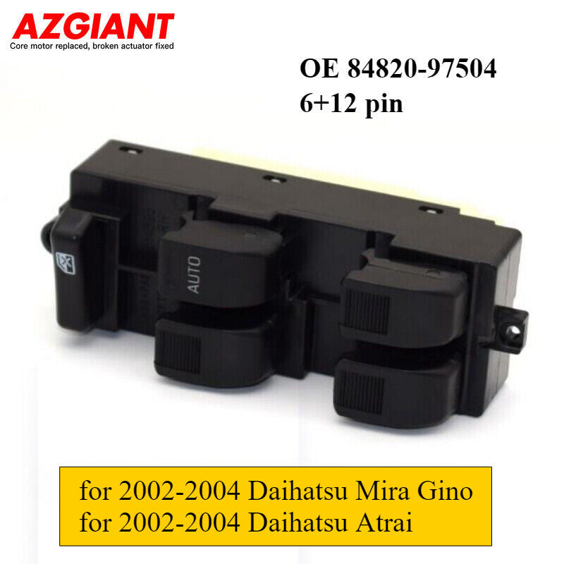 for 2002-04 for Daihatsu for Mira Gino/Atrai POWER WINDOW SWITCH FRONT RIGHT 84820-97504