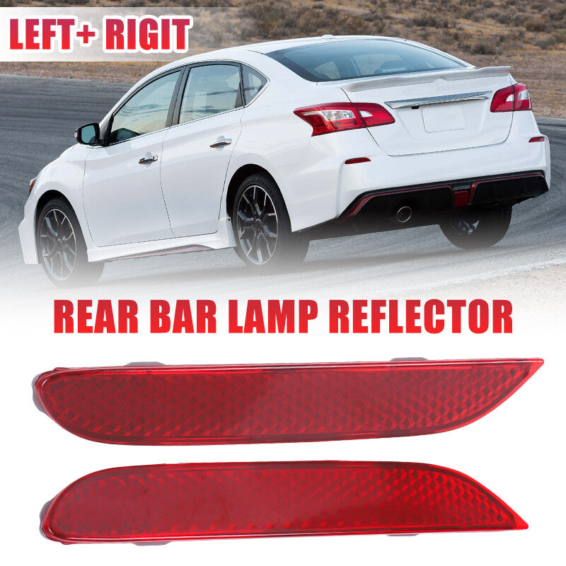 For 2019-2020 for Nissan Altima Rear Bumper Reflector Assembly Red LH and RH Quality