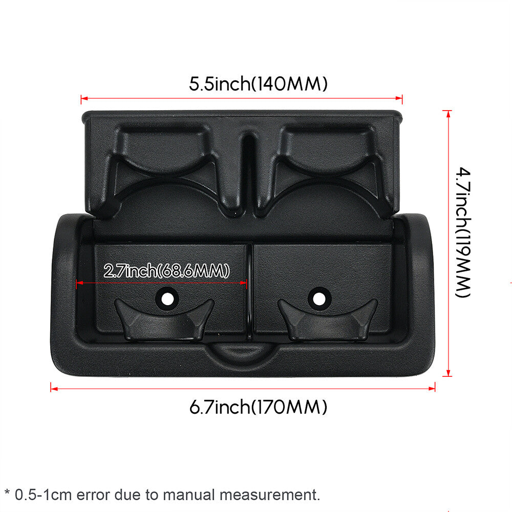 Rear Console Cup Holder for Infiniti QX56 2012 2013 QX80 2014-18 88741-1LK3D
