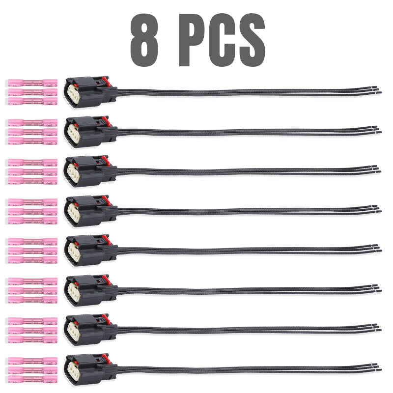 8pcs Ignition Coil Connector Plug for Ford 2013-19 V6 V8 Flex F150 9U2Z14S411EA