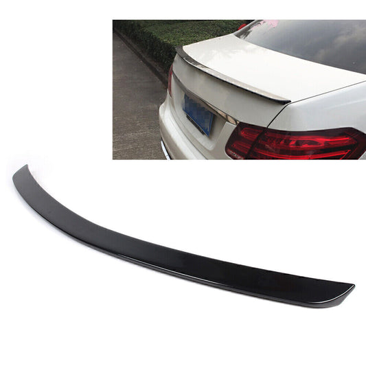 Tail Wing Rear Trunk Spoiler Glossy Black Fit for Mercedes-Benz E-Class W212 2009-14
