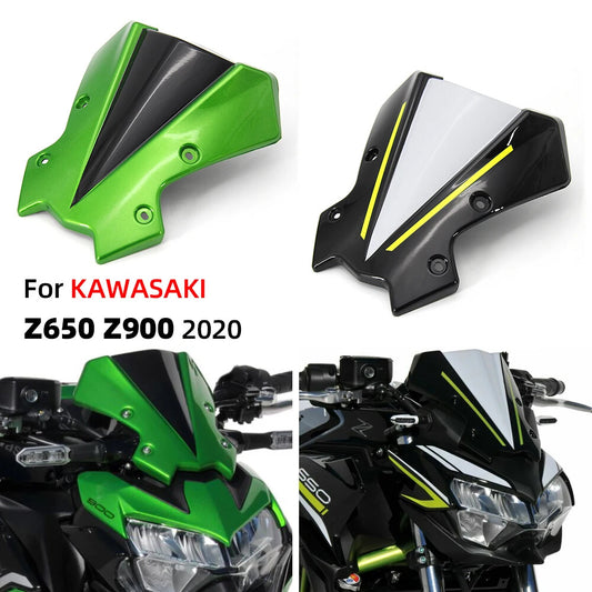 REALZION New Motorcycle Windshield Windscreen Wind Shield Screen Deflector Visor