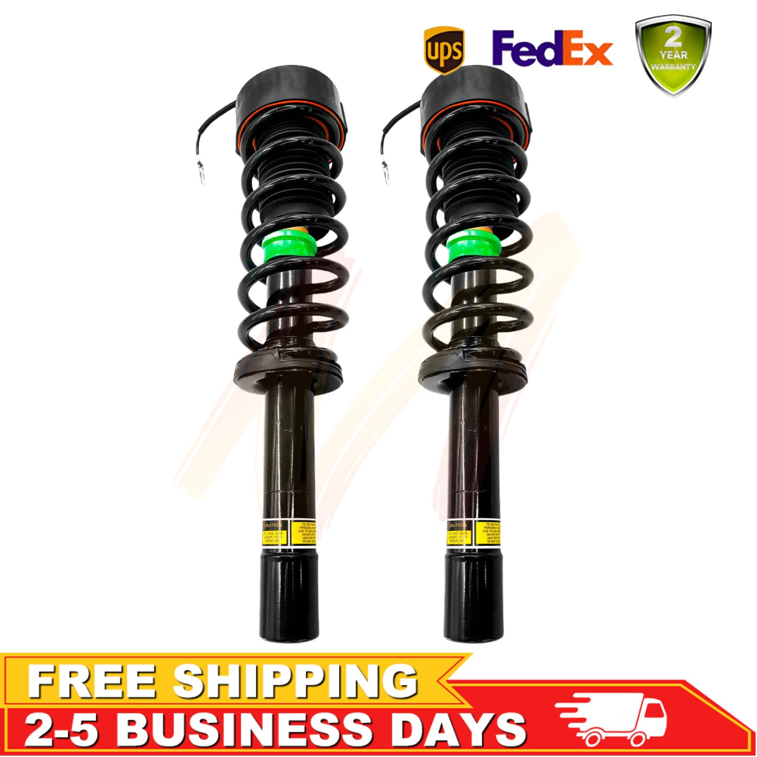 2 front shock absorber struts with magnetic design for Audi A3, S3, RS3 8V 2016- 8V0413029P