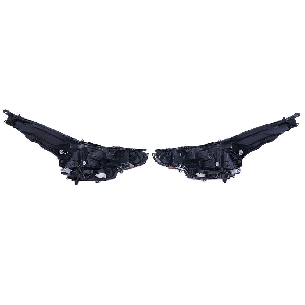 L+R Front Headlight Headlamp Driver+Passenger Side Fits 2019-2022 for Toyota Prius