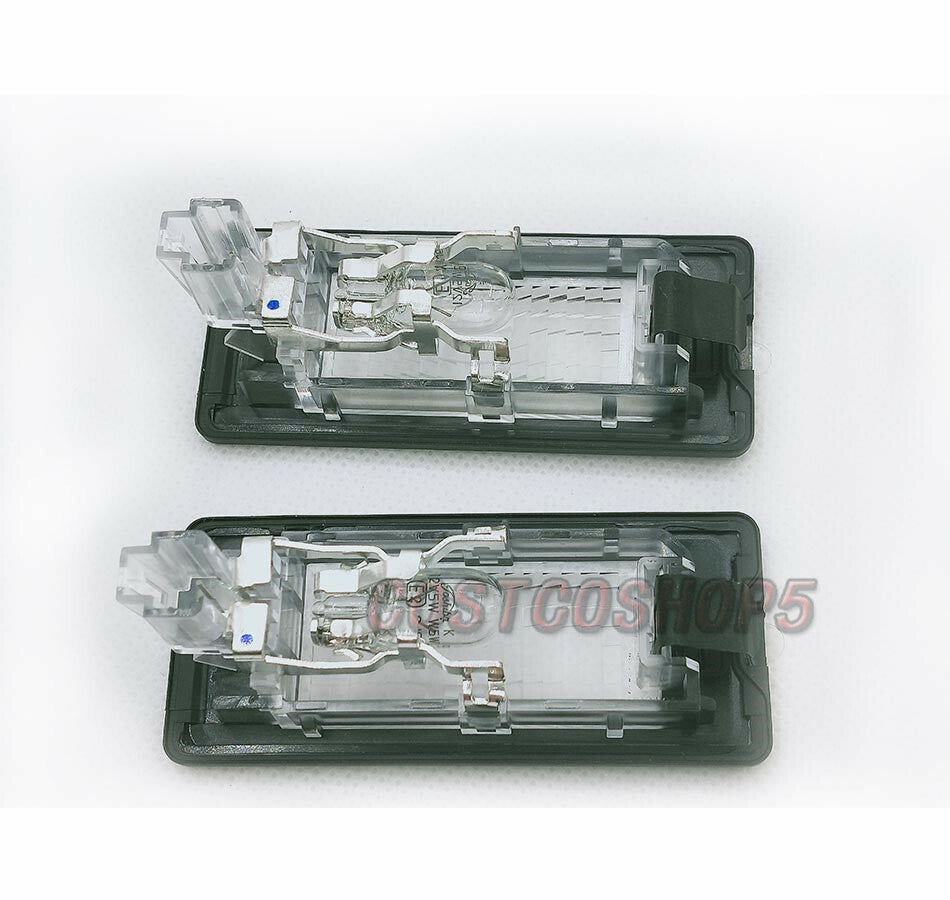 2PCS Rear License Plate Light for VW for Passat for Jetta Touareg for Tiguan 56D943021