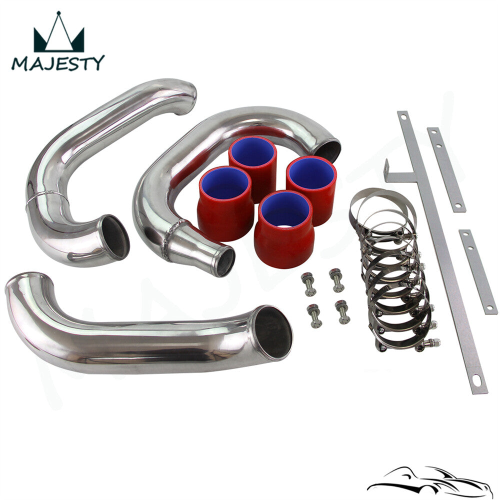 Upgrade Intercooler Pipe Kit For 96-00 for Mitsubishi Lancer Evo 4 5 6 CN9A 4G63 Red