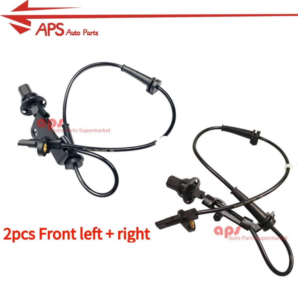Two ABS wheel speed sensors for Honda CRZ Fit Insight 09-13 front left and right