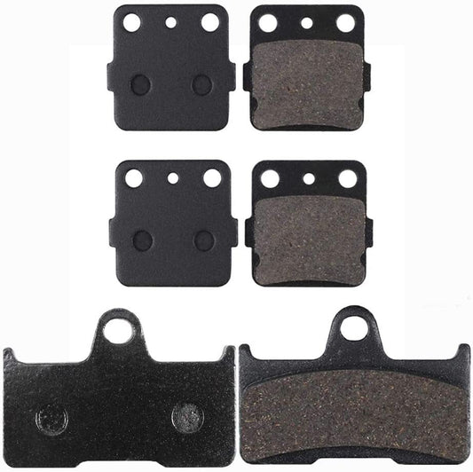 Brake Pads Front Rear for Yamaha YFM 660 Grizzly 660 4x4 YFM660FA YFM660FAH