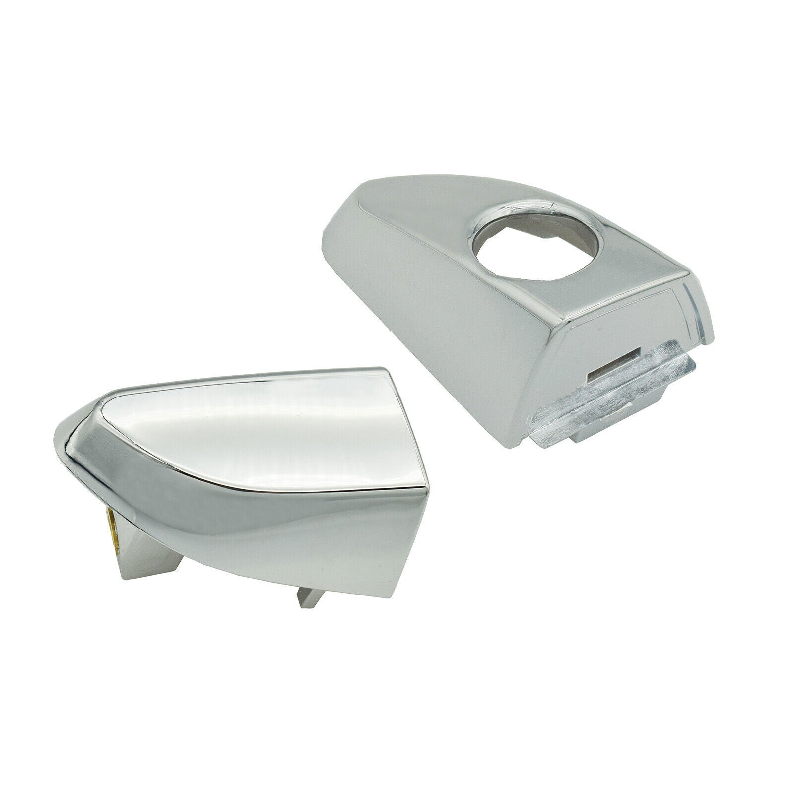 for Hyundai for Tucson 2016-2020 Chrome Front Left Right Door Handle Caps Pair NEW