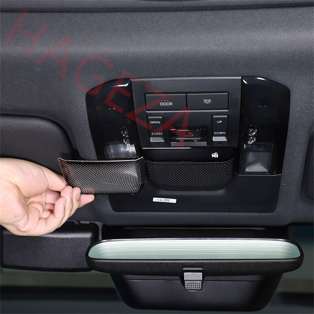 Black Front Reading Light Speaker Net Cover For Toyot@ for Land Cruiser LC250 2024+