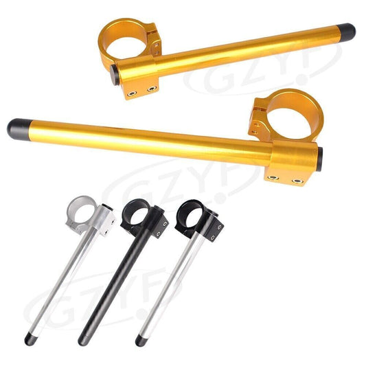 52mm Fork Clip On ons Handle Bars Handlebar 3 Colors Universal New Motortcycle