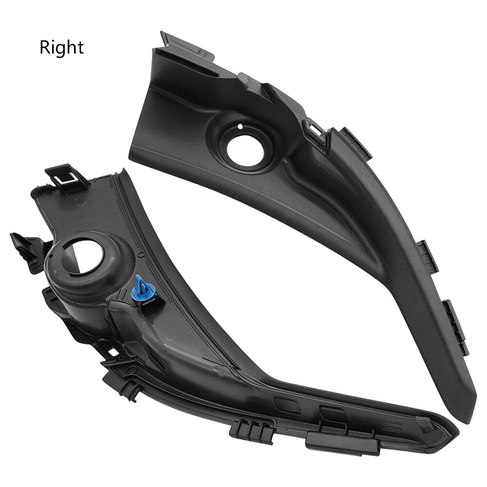Front Left Right Cowl Windshield Wiper Motor Cover for Civic 2012-2015 Black