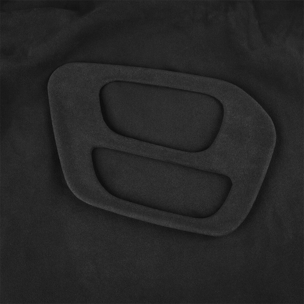Suede Black Gray Central Gear Shift Box Panel Cover for Dodge for Challenger 2015-23