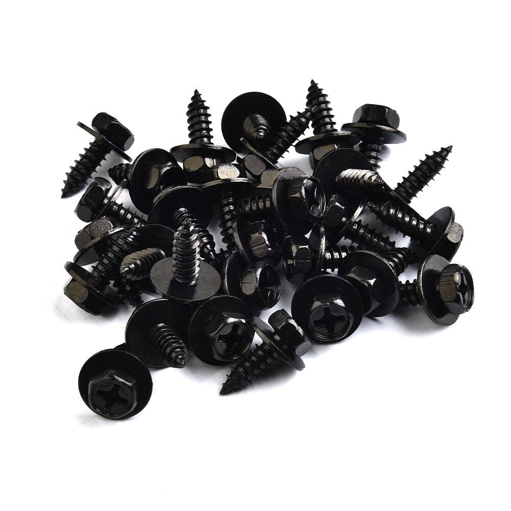 for Toyota 90159-60498 Screw Bolt Retainers 30Pcs Bolt Fender Reliable Duable