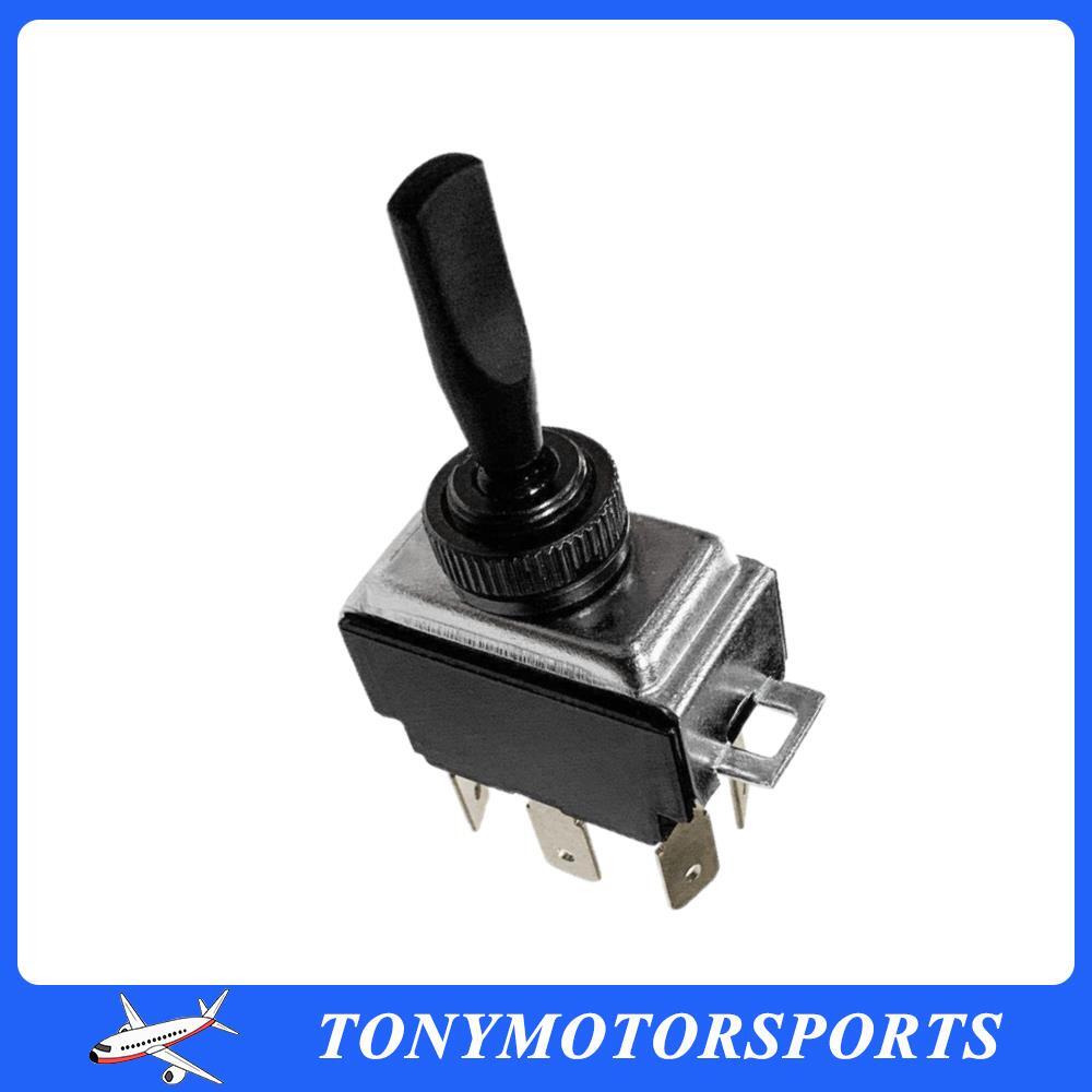 Fit for Freightliner 8956K895 Toggle Switch 6 Terminals3 Positions On-Off-On