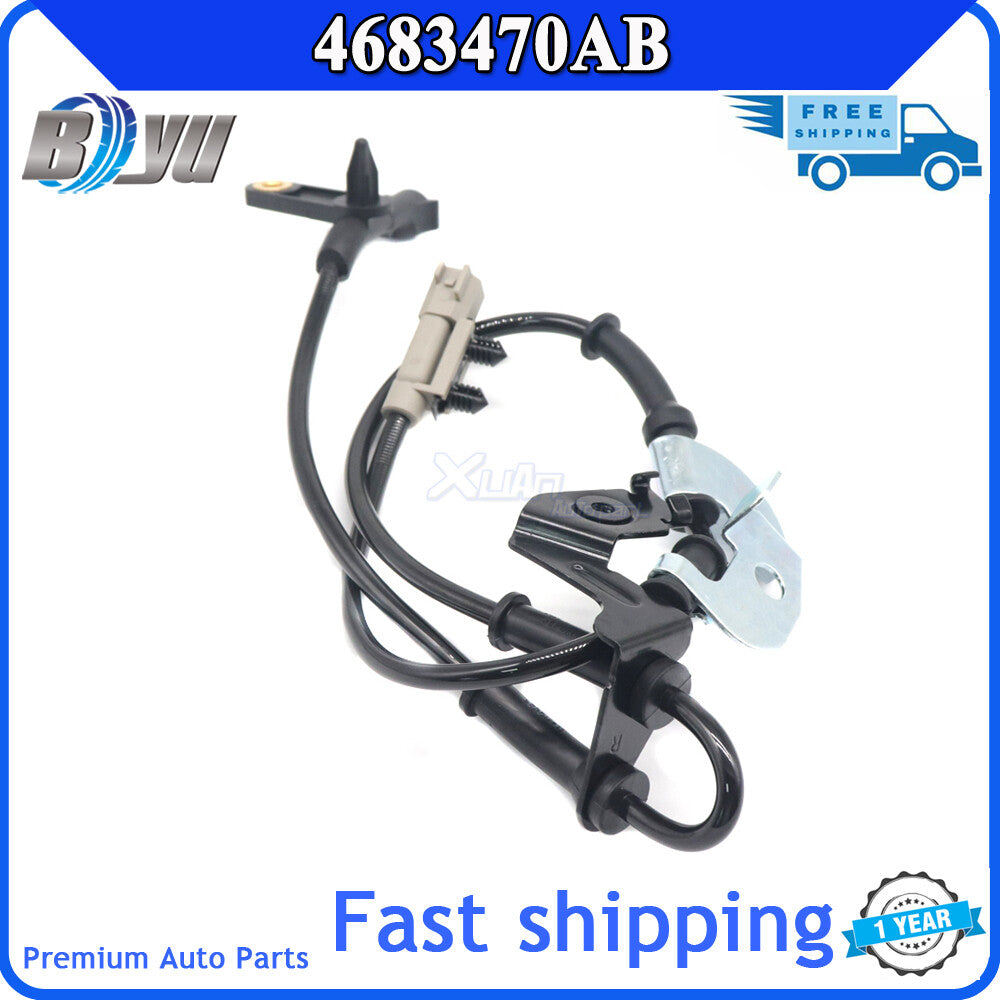 new 4683470AB right front ABS wheel speed sensor suitable for Chrysler for Dodge 2001-2005 models.