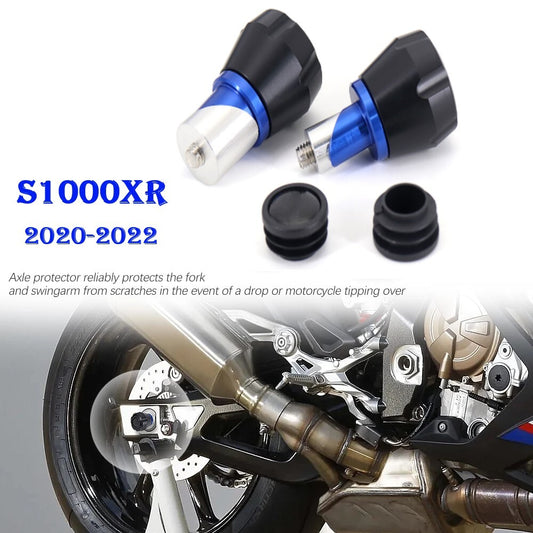 Fit for BMW S1000XR Front Axle Slider Wheel Crash Pads Protector 2020 2021 2022