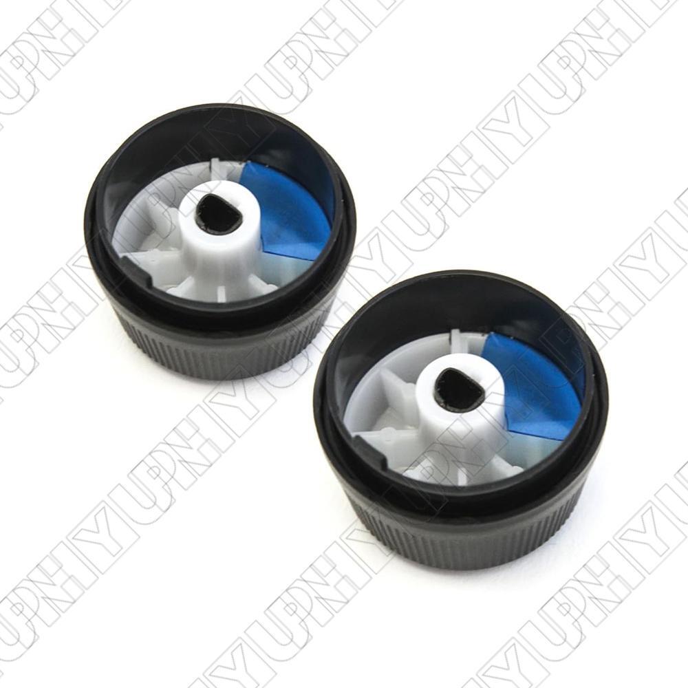 2Pcs Control Knobs Fan Speed Heater A/C 79581-S84-A01 for Honda for Accord 1998-2000