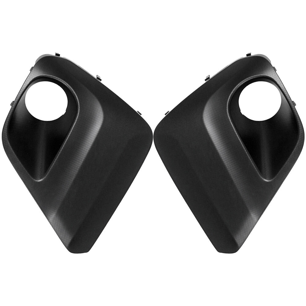 2Pcs for Subaru for Forester 2019-2021 Fog Light Bezel Trim Black Left Right Side