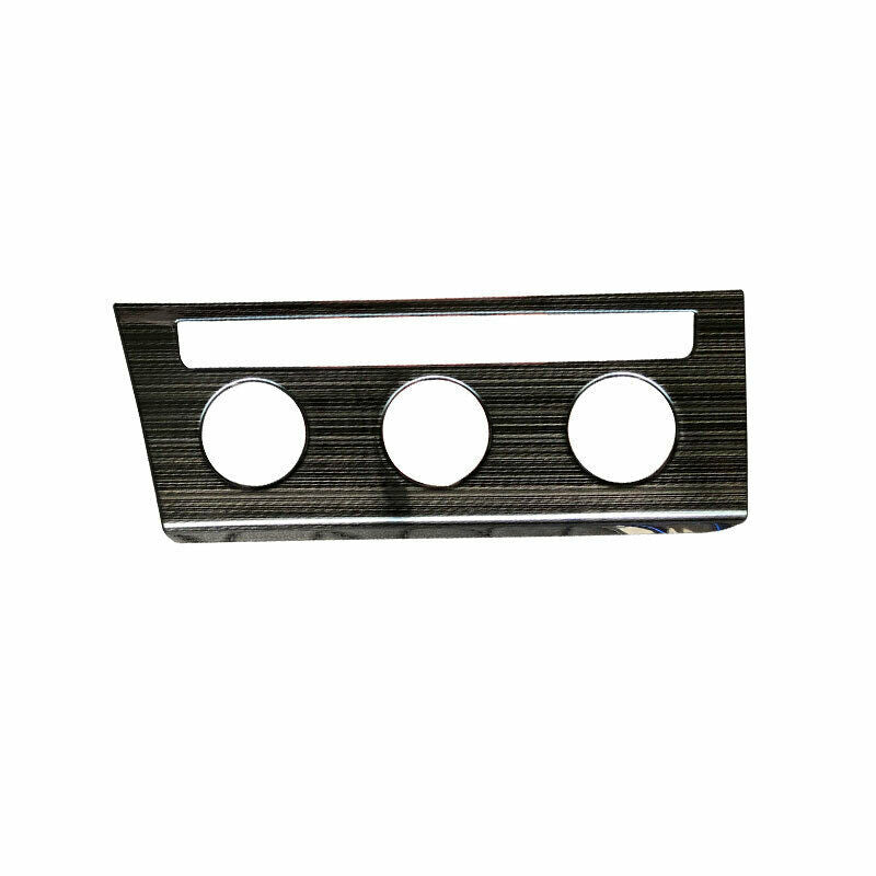 AC Switch Steel Black Central Console Trim for Volkswagen for Jetta Mk7 2019-2021