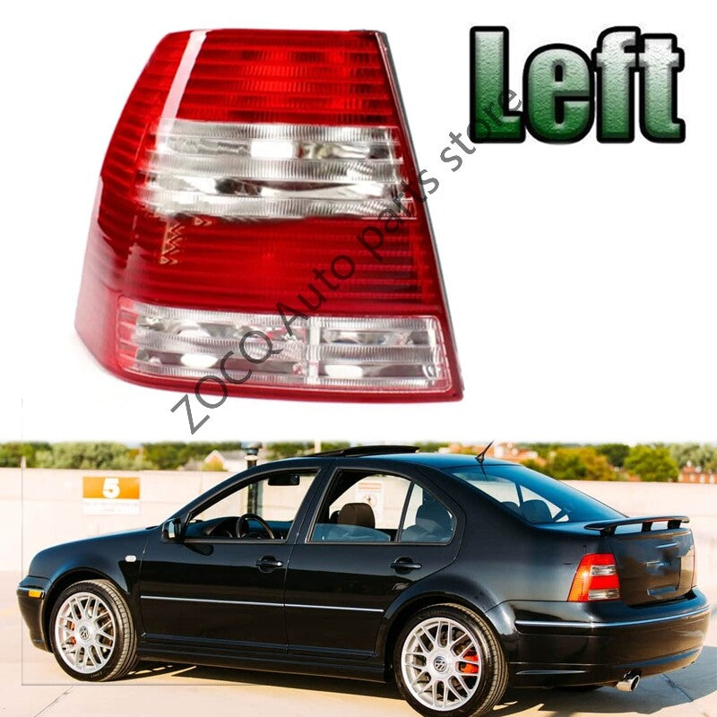 Left for VW for Jetta MK4 GLI Sedan 2002-2007 Rear Tail Light Housing No Bulbs