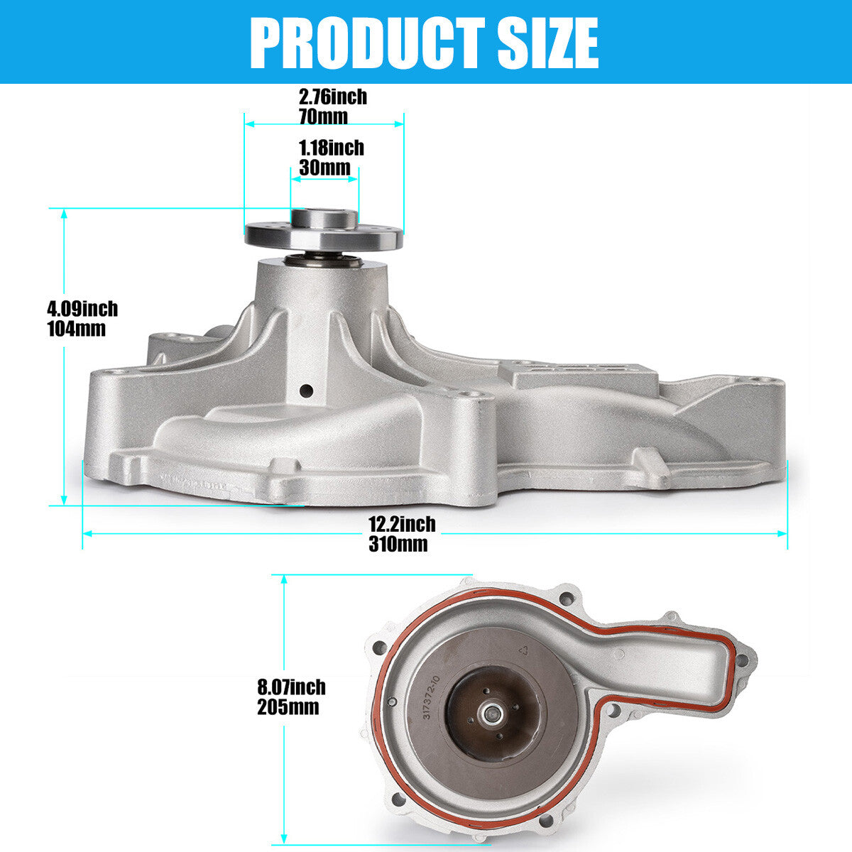 85109694 20744939 For PAI 801131E for Volvo D11 D13 D16 for MACK MP7 MP8 Water Pump NEW
