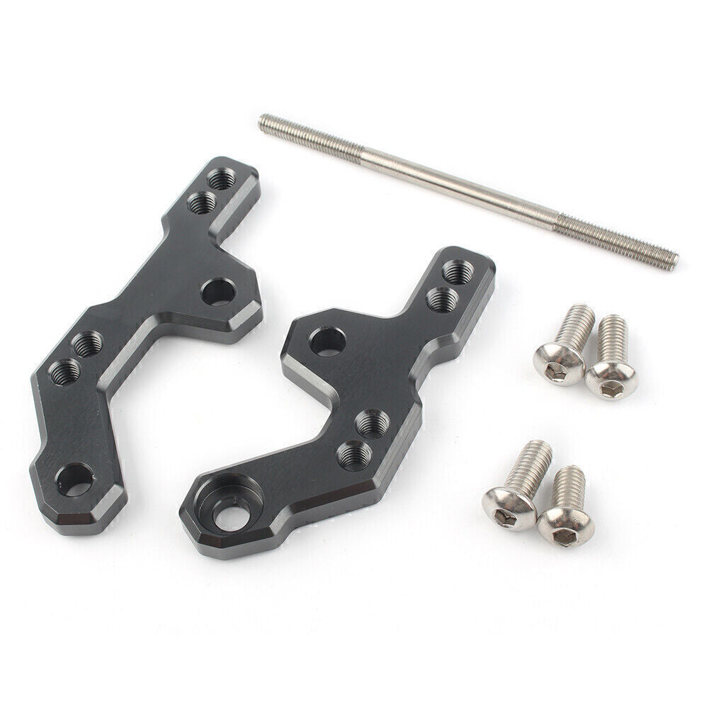 Rearset Base Mounting Plate Bracket Fit for Kawasaki 250 300 Z250 Z300 2013-16