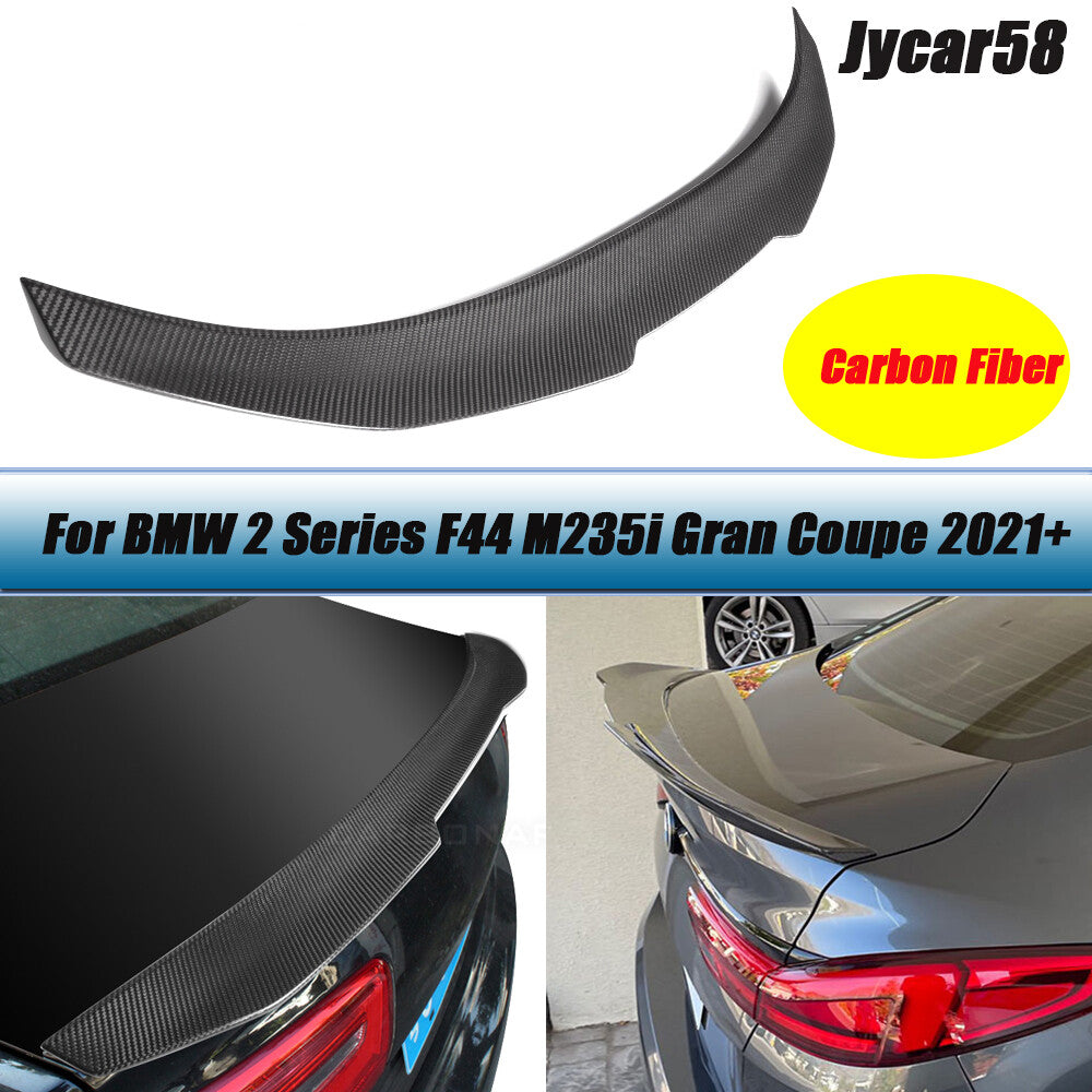 for BMW 2 series F44 Gran Coupe 2020+ Carbon Fiber Rear Trunk Spoiler Lid Wing