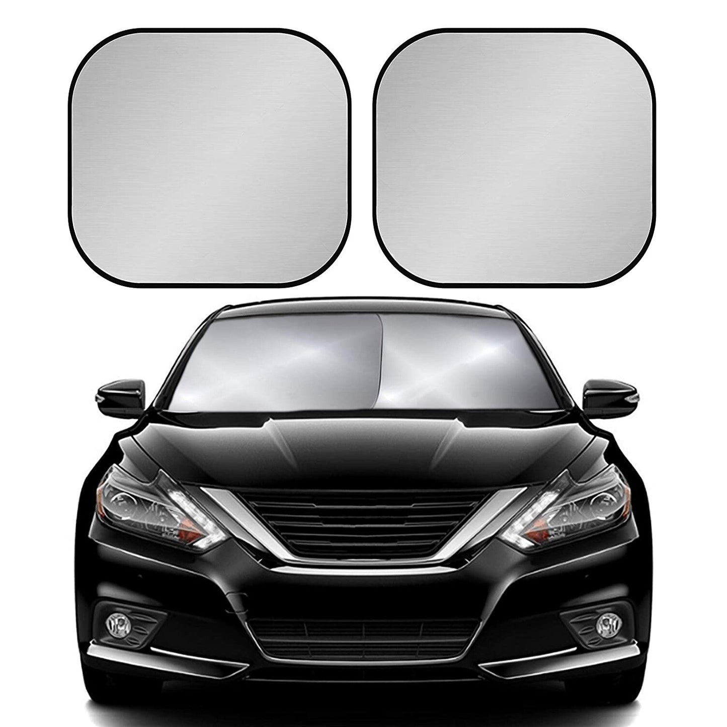 2X for Ford Accessories Car Windshield Sunshade UV Block Sun Shield Cover Visor