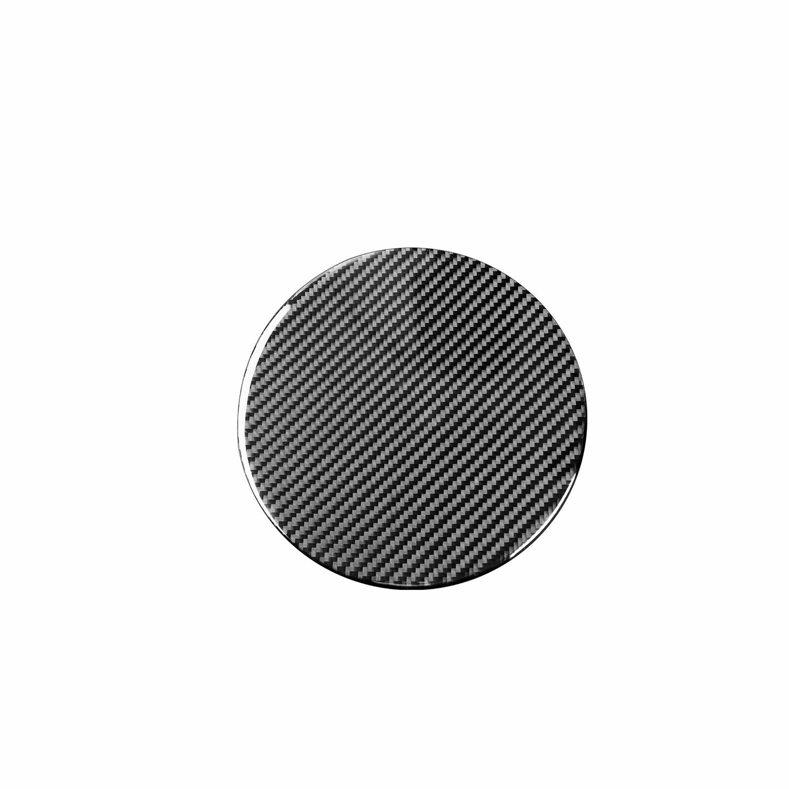 Carbon fiber fuel tank cap trim suitable for Toyota Tenderra 2014 - 2018