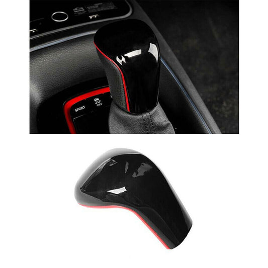 for Toyota for Corolla 20-24 BLACK+RED Inner Console Gear Shift Knob Cover Trim 1X