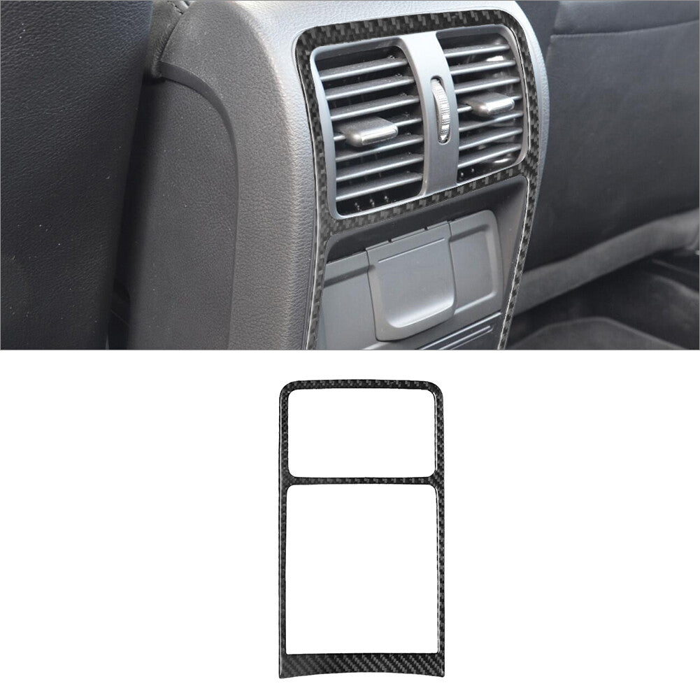 Carbon Fiber Rear Air Vent Frame Trim for Volkswagen for Passat 2006-2011