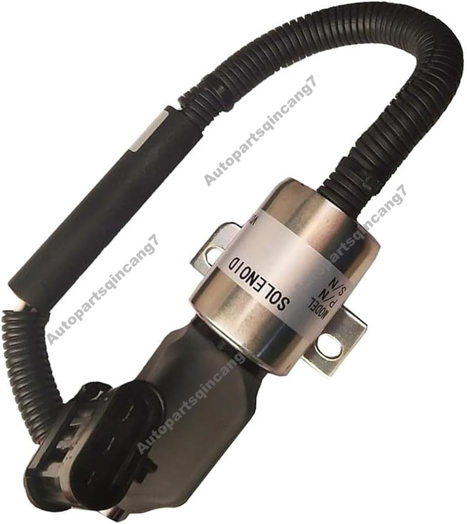 12V Stop Solenoid RM59184630 for Volvo Smooth Drum Roller DD14 DD15 DD16