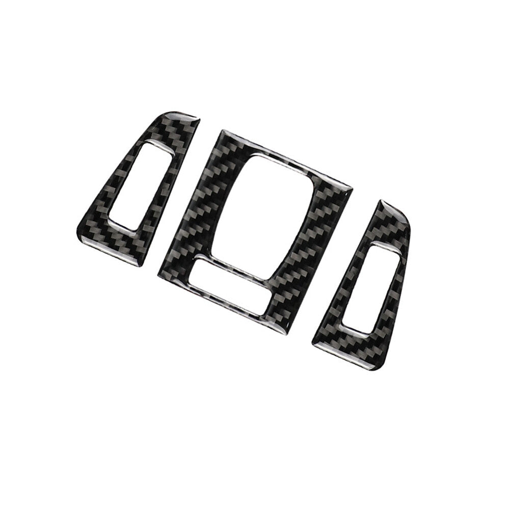 3Pcs Carbon Fiber Air Vent Outlet Trim Cover Fit for BMW 3 Series F30 2013-2019