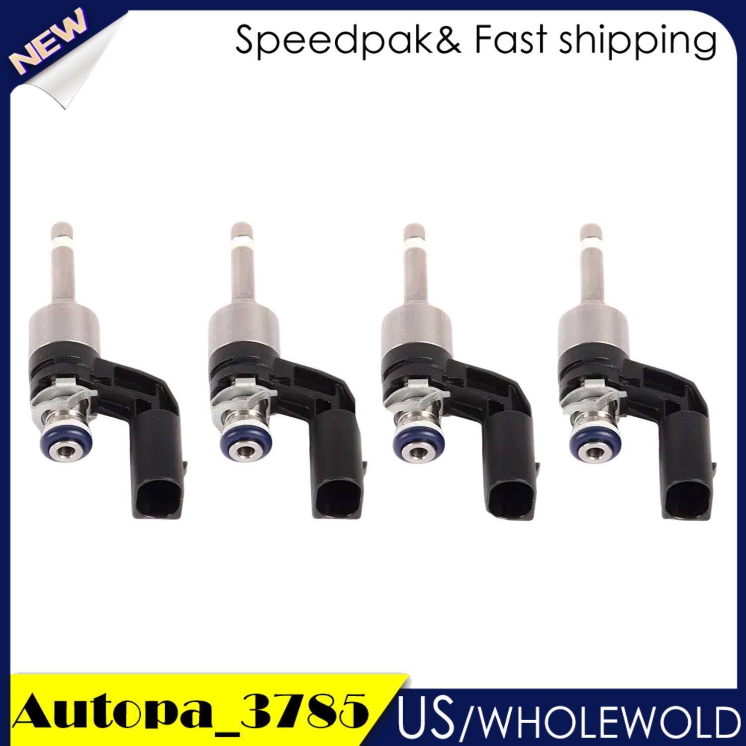 Set 4 Fuel Injector for VW for GOLF 1.4 TSI MK6 GEN 6 Engines 03C906036M 03C906036E